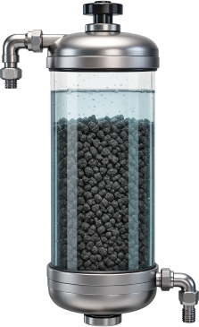 Filtration of physical particles